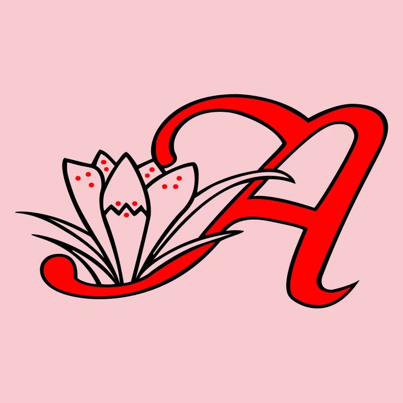 Buchstabe A Initiale