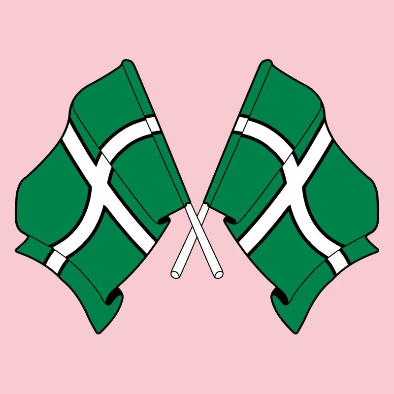 Devon Crossed Flags
