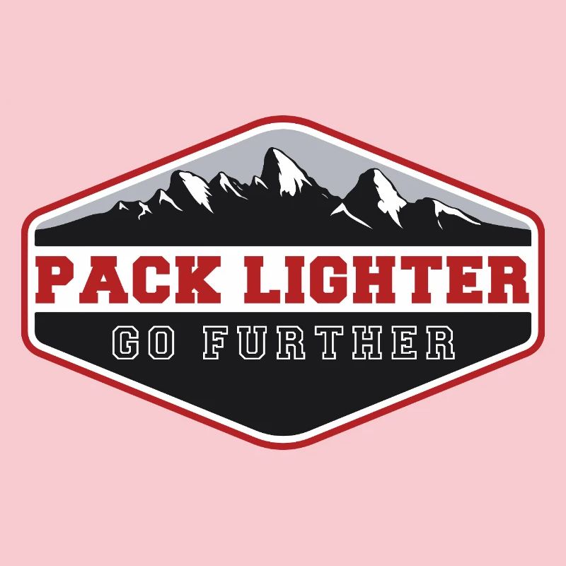 Pack leichter, geh weiter