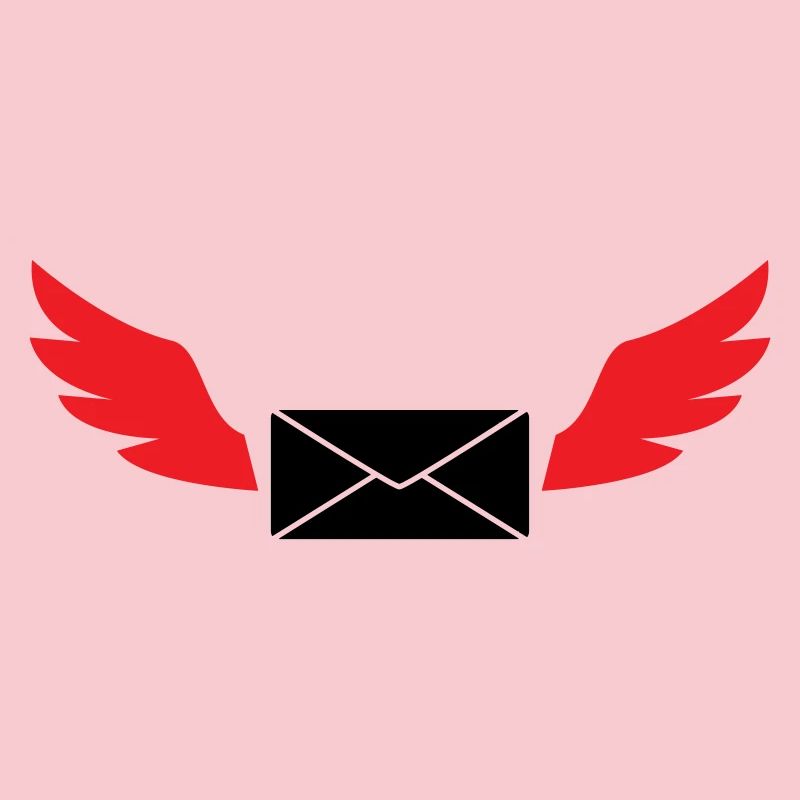 Express Mail Envelope Winged Post