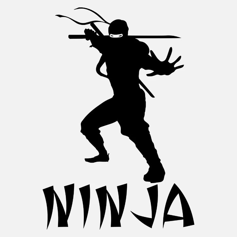 cool black ninja