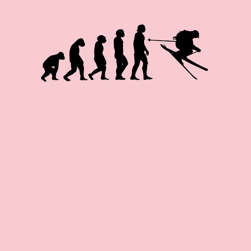 Tshirt Ski Evolution