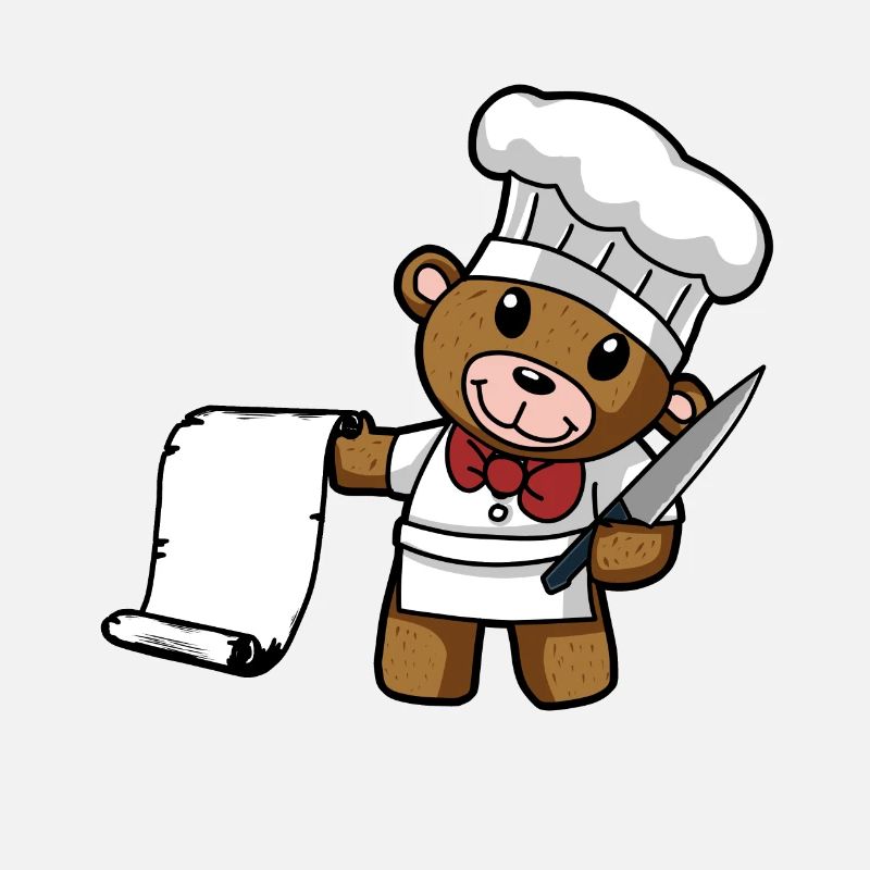 Chef Kitchen Restaurant Gourmet Chef Chefs Teddy