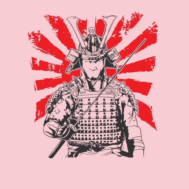 Samurai Sword Samurai Warrior with Armor