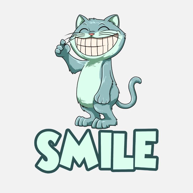 Chat souriant
