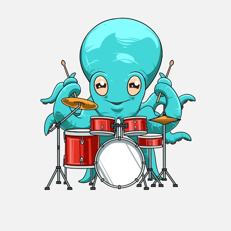 Squid Drummer