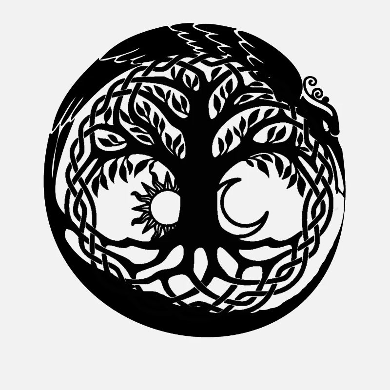 Celtic Ireland Viking Celtic Knot Pattern Tree