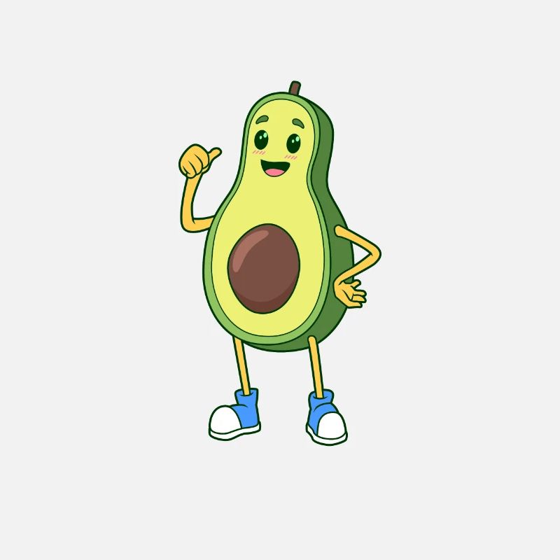 Comic Avocado