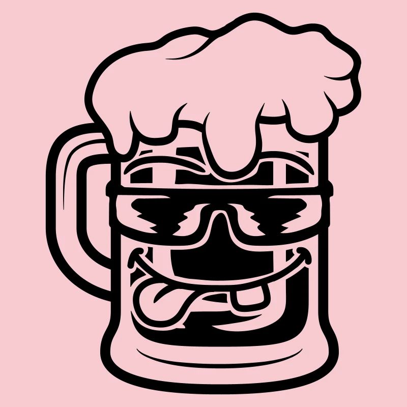 Beer Mug Cool Face