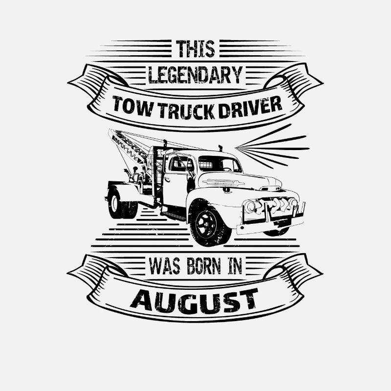 Abschlepper Abschleppwagenfahrer Geburtstag August