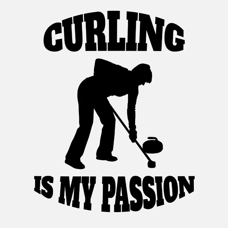 Curling Stein Geschenk Curl Curler Curlingstein