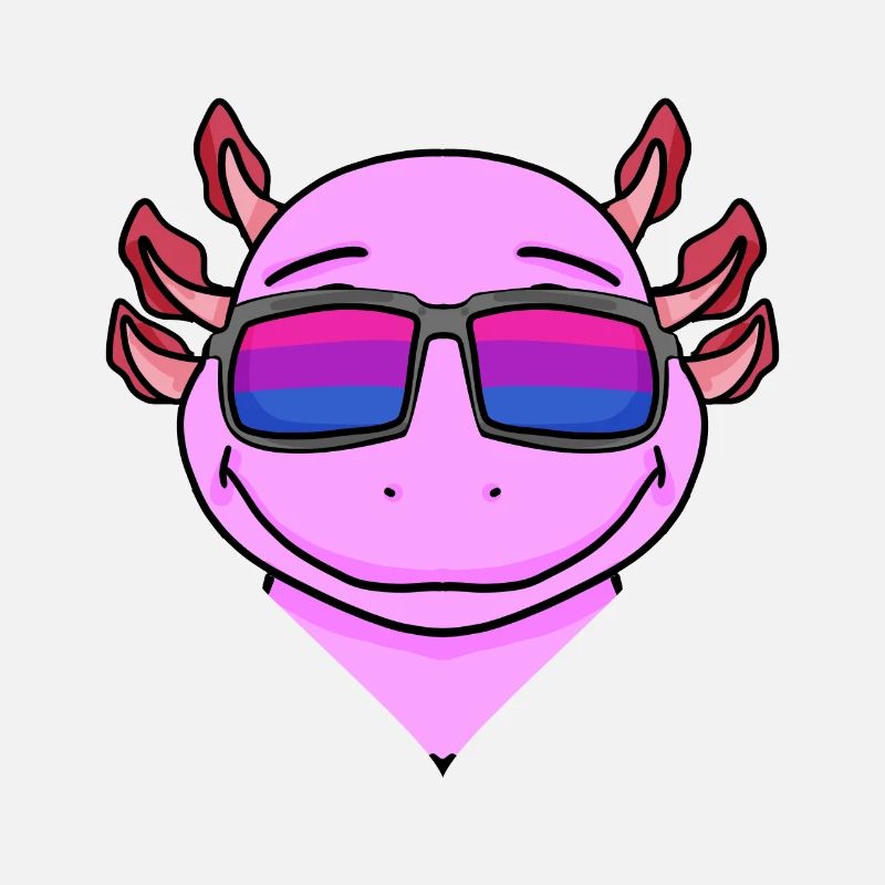 Bisexual Axolotl Gift