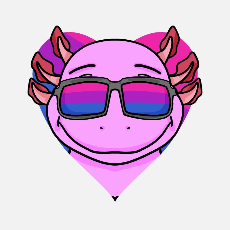 Bisexual Axolotl Gift
