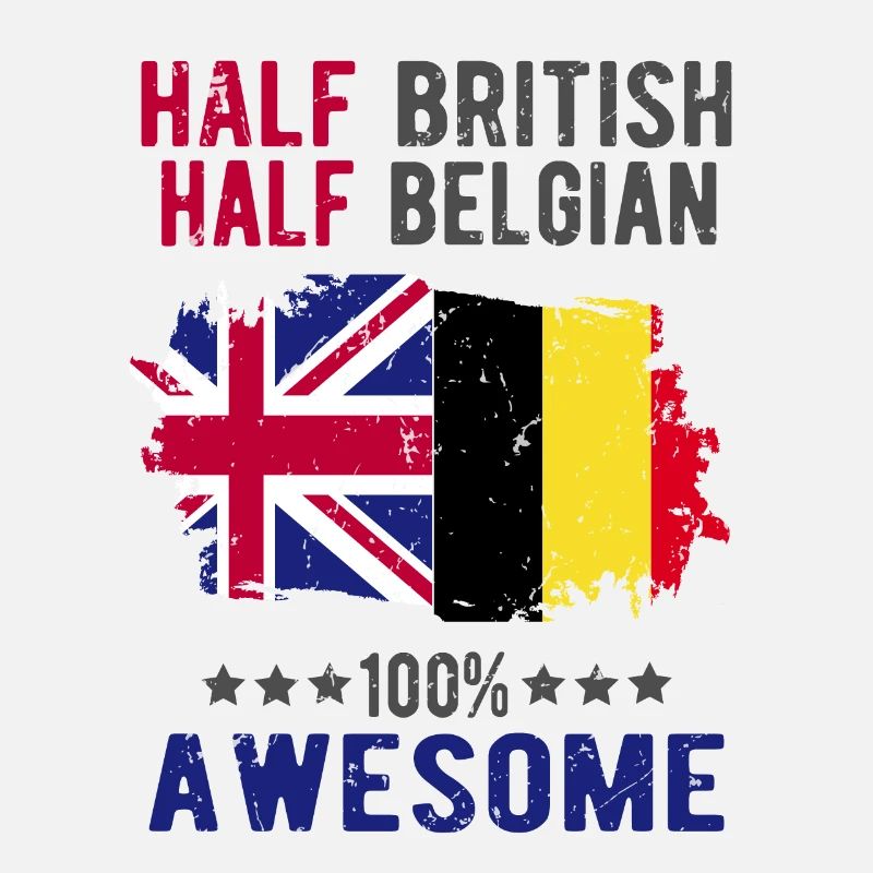 Half British Half Belgian