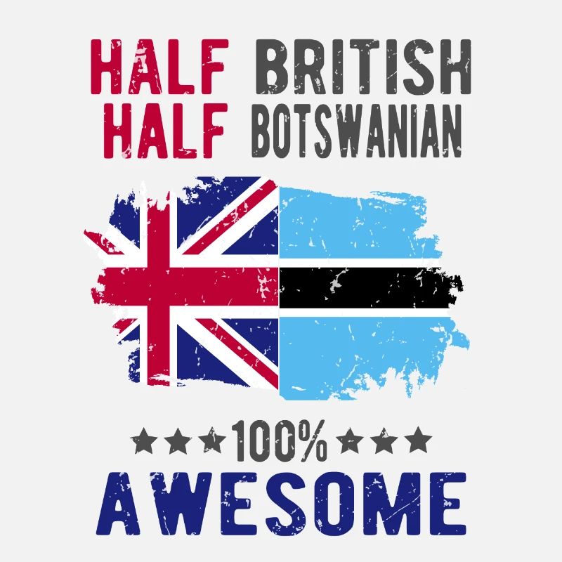 Half British Half Batswana