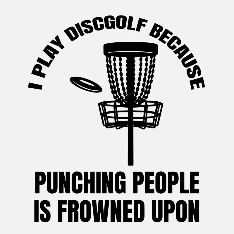 Disc Golf Drôle Lecteurs de Disc Golf Disant Disc Golfer