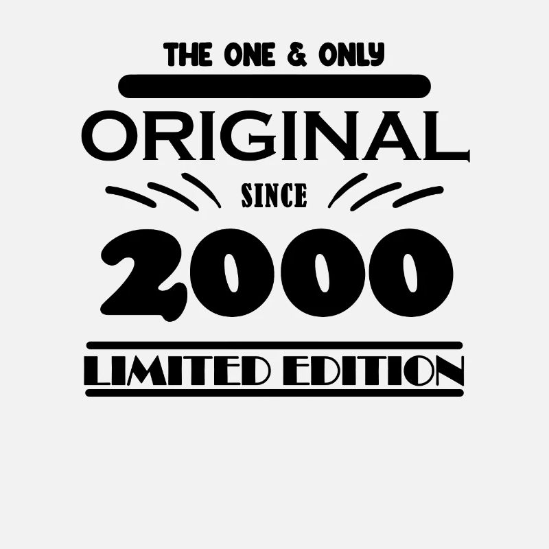 2000 - Année de construction 2000 - Année de naissance 2000