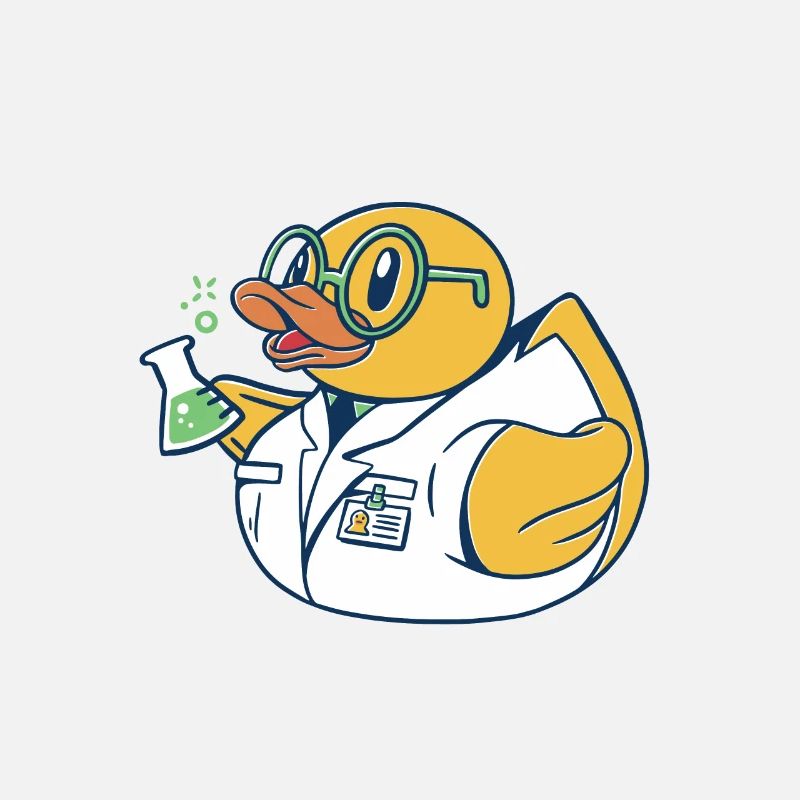 Scientist Rubber Duck