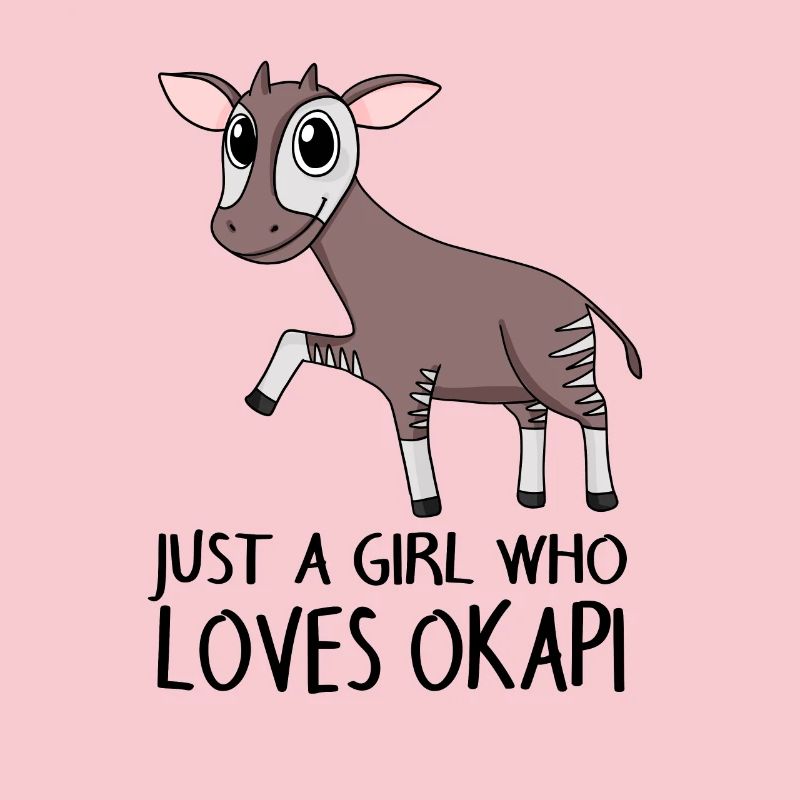 Okapi Mädchen Spruch