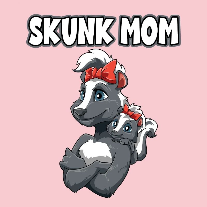 Beste Mama der Welt Muttertag Mutter Stinktier