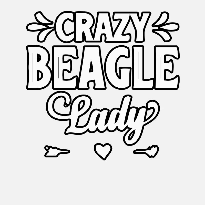 Crazy beagle lady