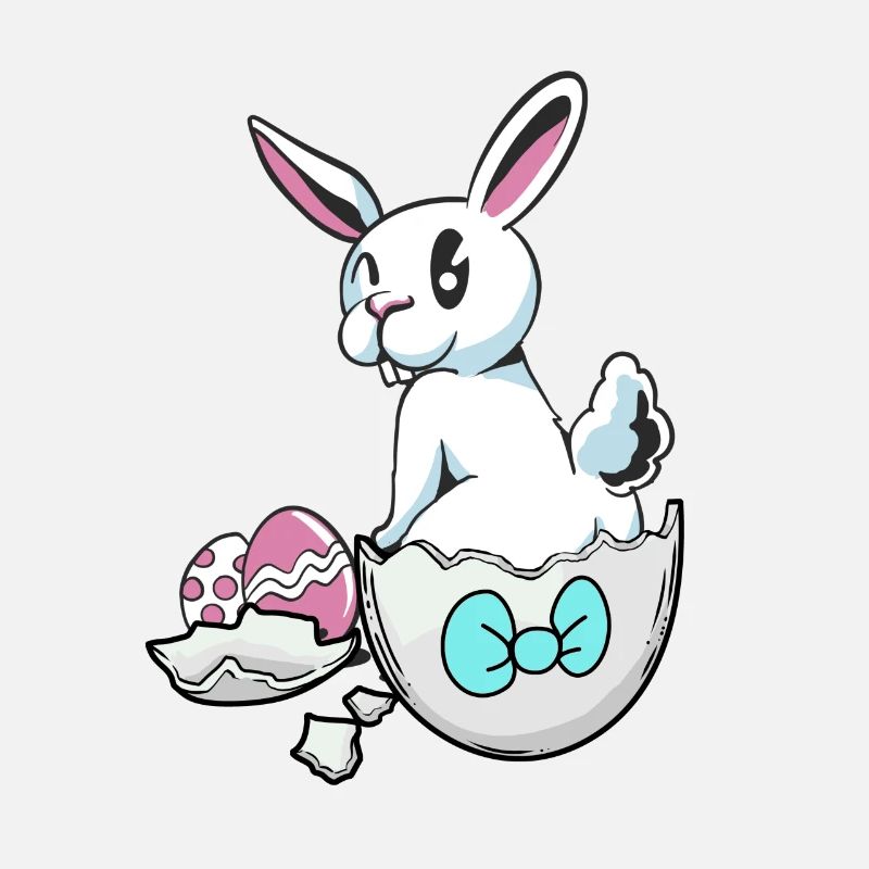 Ostern Osterhase Eierschale Ostereier Kind Eier Ei