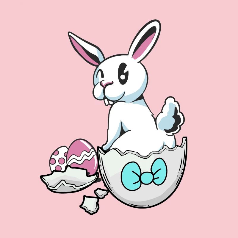 Easter Easter Bunny Eggshell Easter Eggs Child Eggs Egg