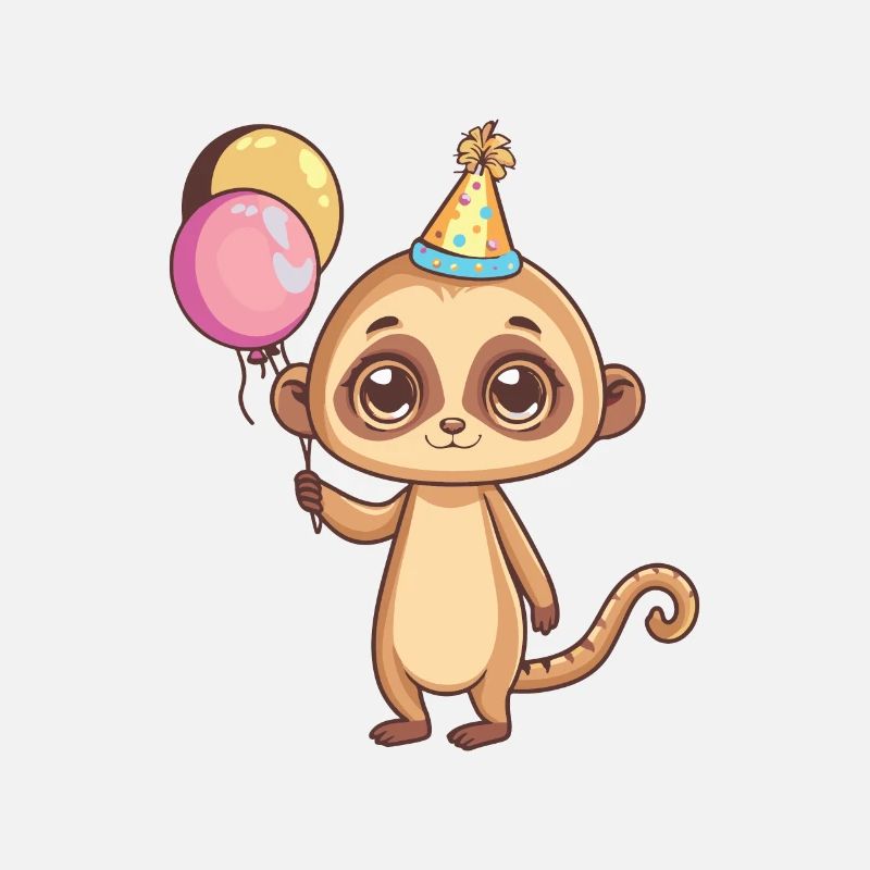 Suricate Anniversaire Bébé