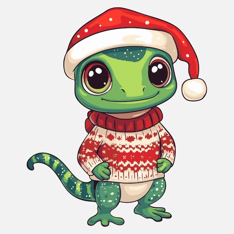Echse Weihnachten Comic