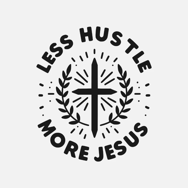Moins d’agitation Plus Jésus