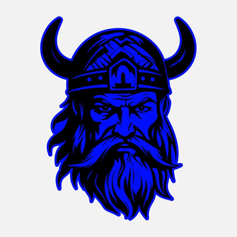 Wikinger Porträt Valhalla Krieger