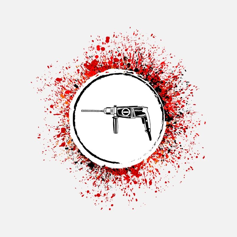 Electric Drill Icon Tool