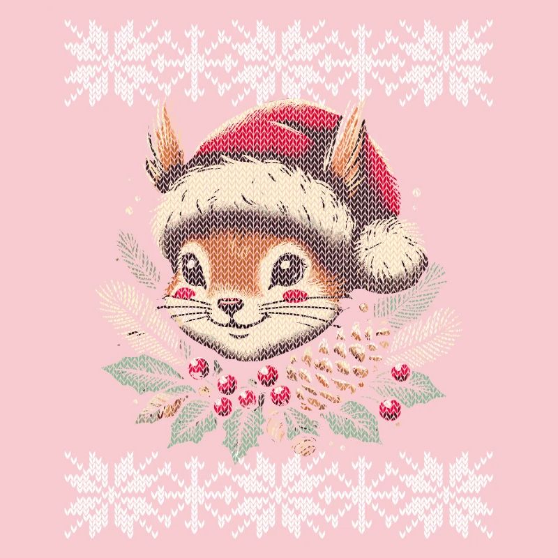 Christmas Squirrel Knitting Pattern