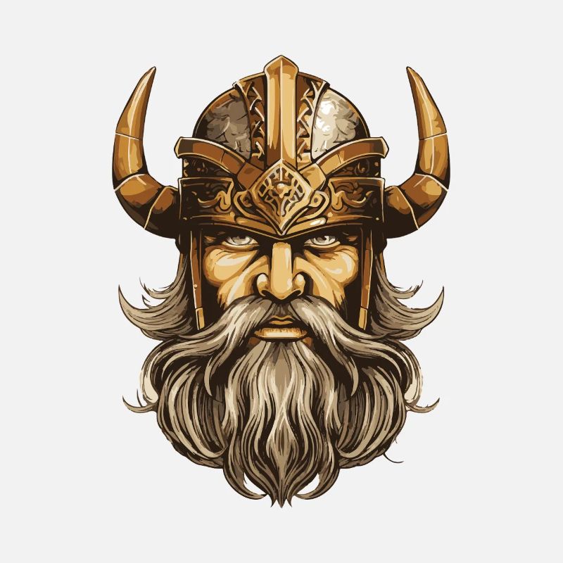 Wikinger Krieger Valhalla Odin