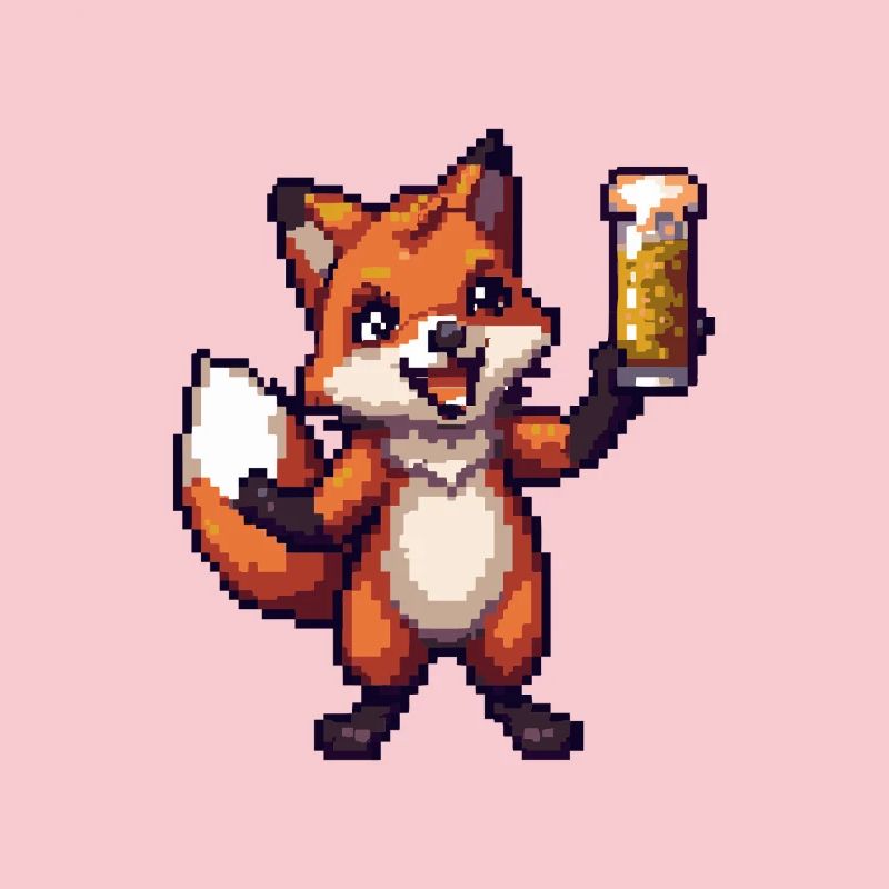 Fuchs Pixel Beer