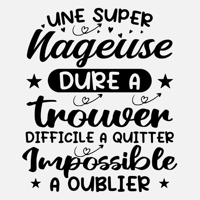 Une Super Nageuse - Cadeau nageuse