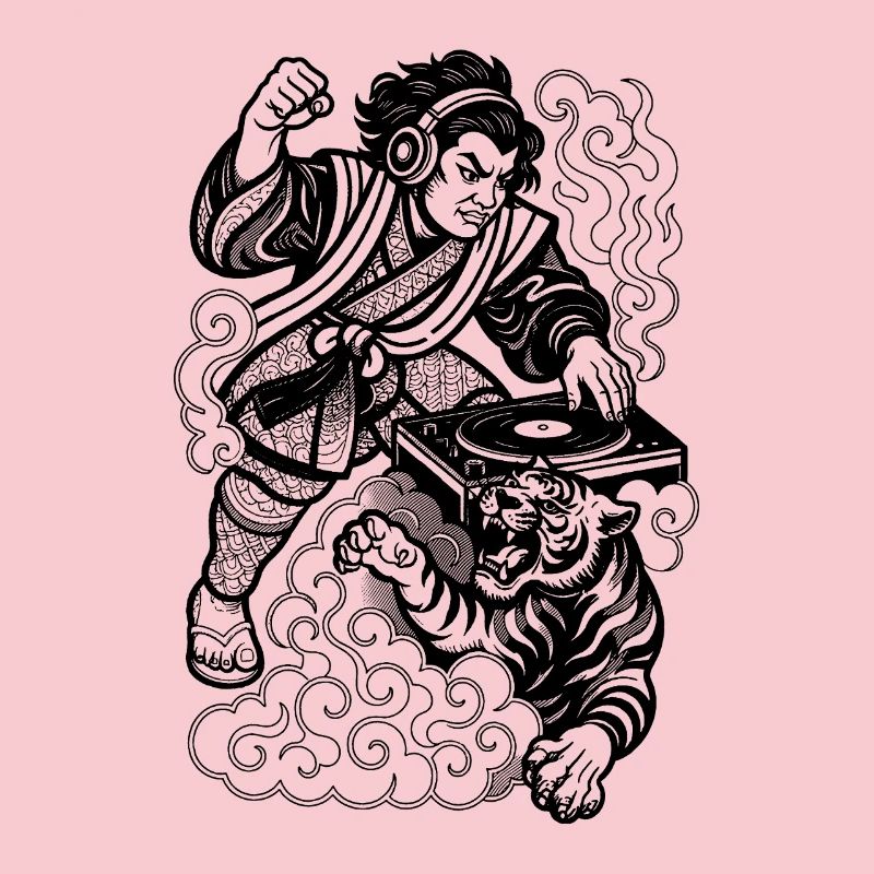 Tiger Shirt: Samurai mixes the deep techno beat
