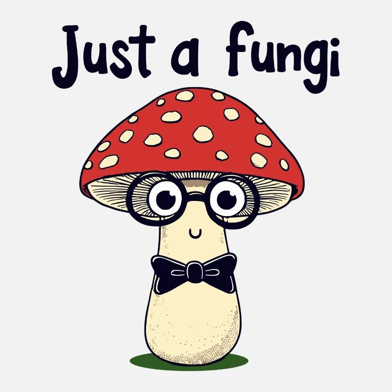 Juste un champignon - Drôle de champignon