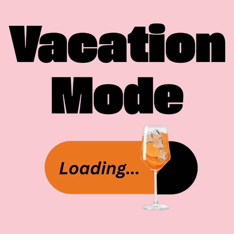 Vacation Mode On – Spritz with Loading Bar (Dark)