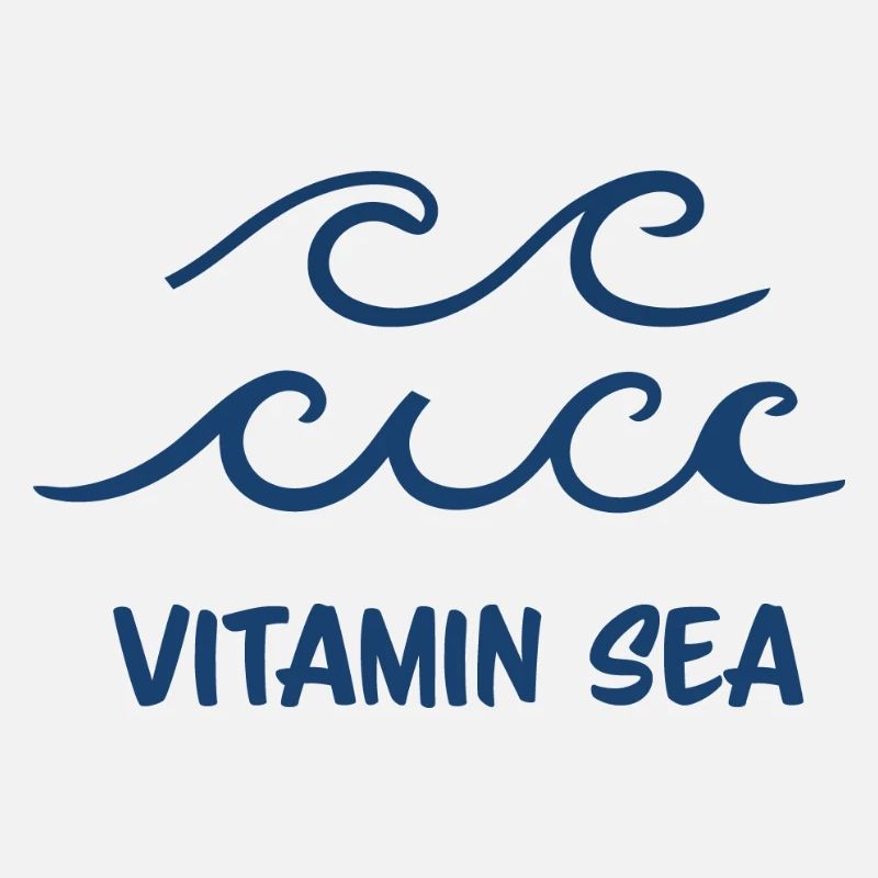 Vitamine Sea Ocean Waves Conception minimale de plage