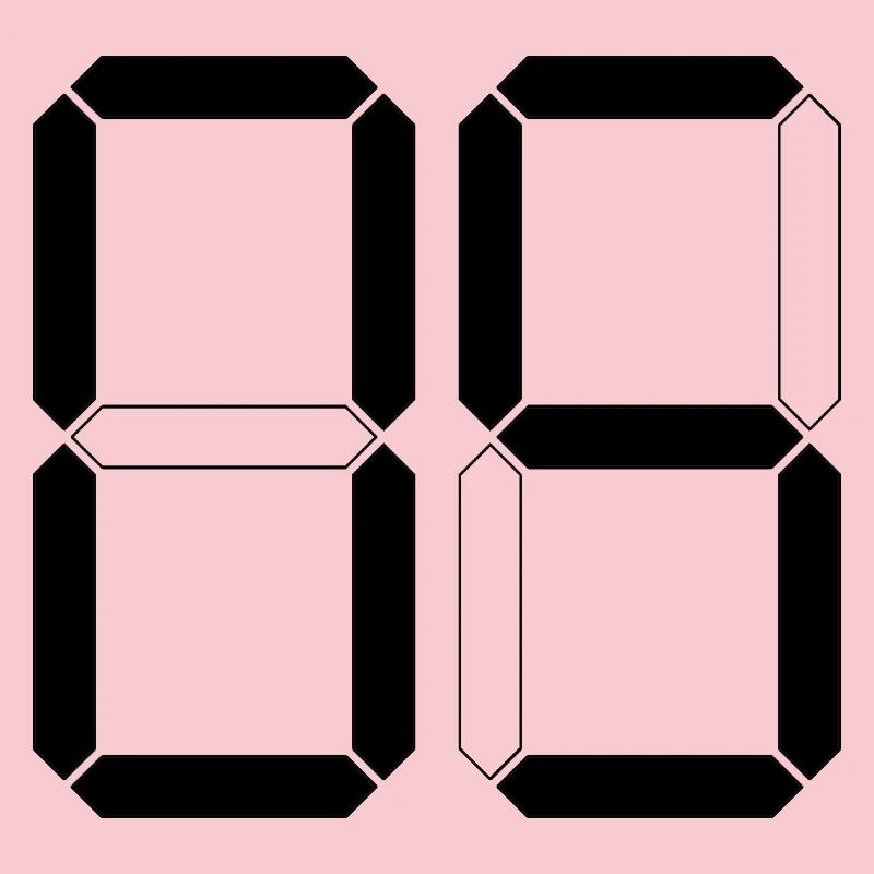 NUMBER 05 Zero Five Birthday Gift Digital