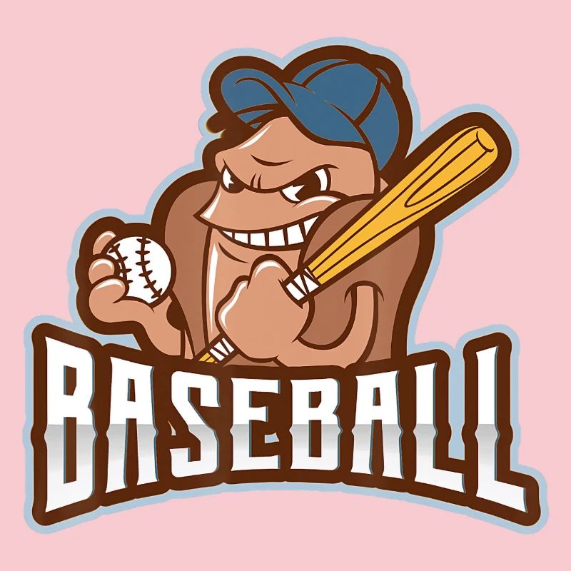 Rogue Batter Baseball Mascot