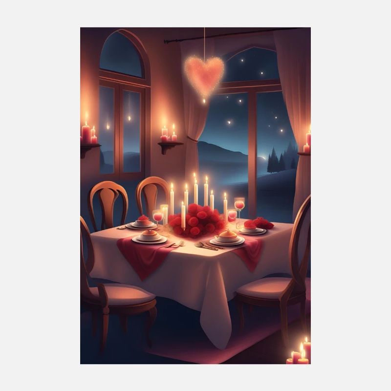 Valentines day dinner