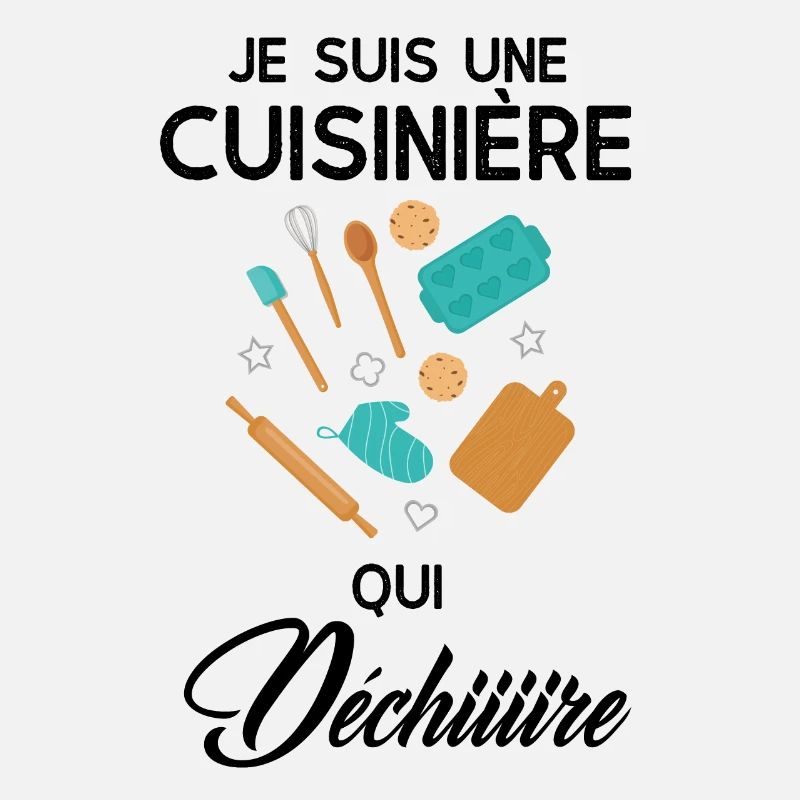 Cuisinière qui déchire