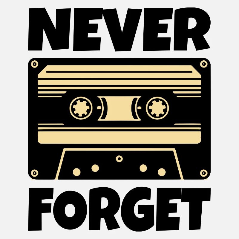 Kassette Retro Never Forget