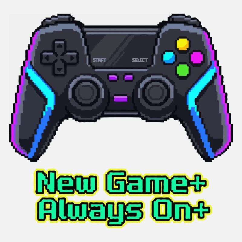 Neon Pixel Controller Neues Spiel Plus