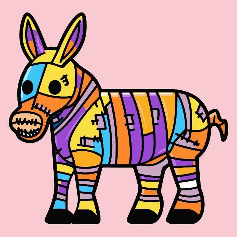 Donkey Halloween Zombie