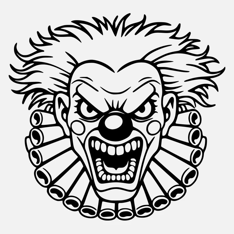 clown méchant 