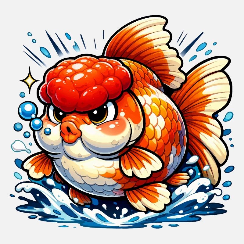 High Quality Fat Oranda Goldfish