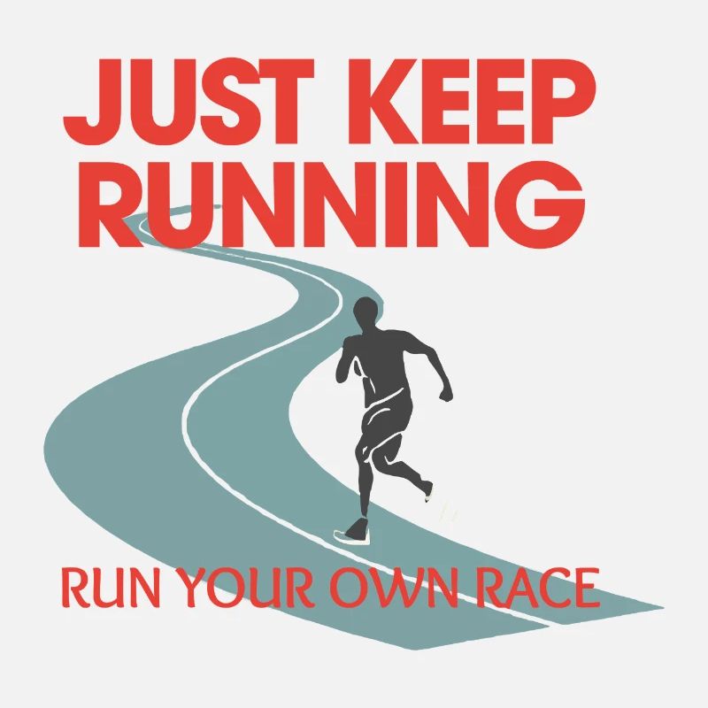Jogging, Endurance Runner Fitness, continue simplement à courir